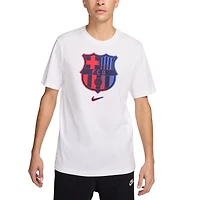 Men's Nike White Barcelona Crest T-Shirt