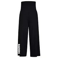 Women's Kiya Tomlin Black Las Vegas Raiders Culotte Lounge Pants