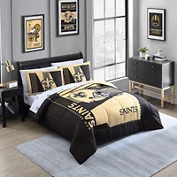 New Orleans Saints Full Size Bed In A Bag Set