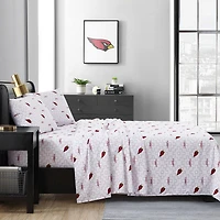 Arizona Cardinals Queen Bedding Sheet Set