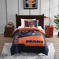 Chicago Bears Twin Size Bed In A Bag Set