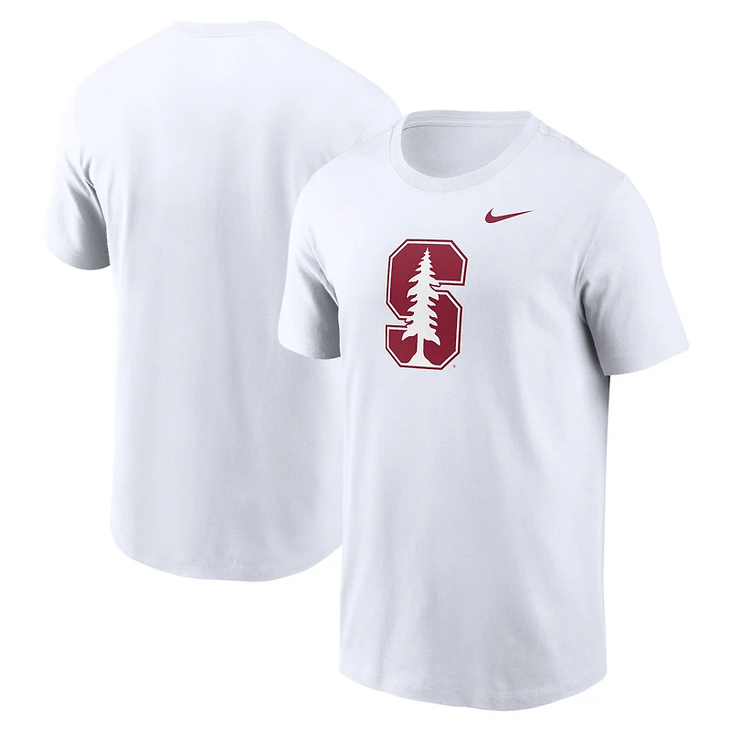 Men's Nike White Stanford Cardinal Primetime Evergreen Logo T-Shirt