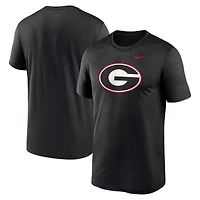 Men's Nike Black Georgia Bulldogs Primetime Legend Logo T-Shirt