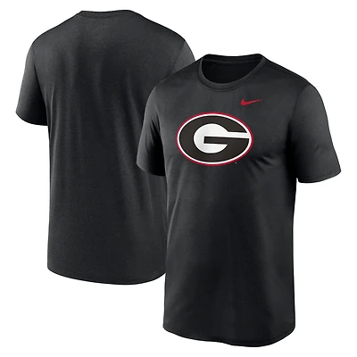 Men's Nike Black Georgia Bulldogs Primetime Legend Logo T-Shirt