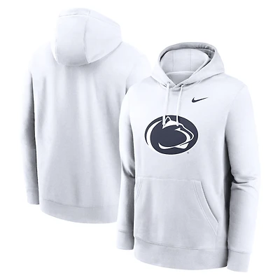 Men's Nike White Penn State Nittany Lions Primetime Club Fleece Pullover Hoodie