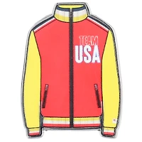 Team USA Sunset Letterman Jacket Lapel Pin