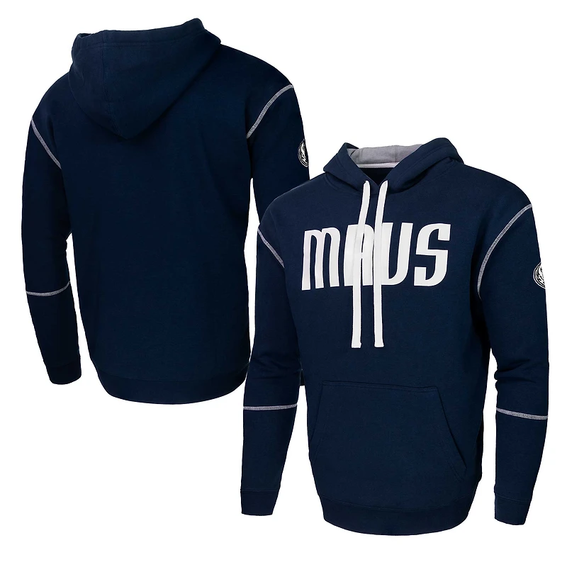 Unisex Navy Stadium Essentials Dallas Mavericks Monument Pullover Hoodie