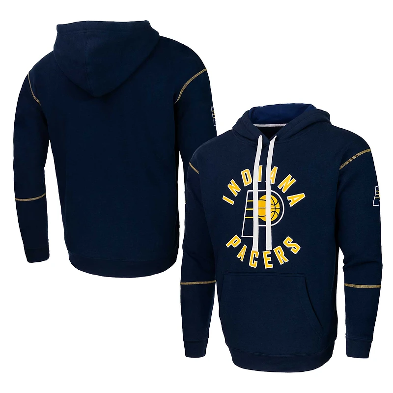 Unisex Navy Stadium Essentials Indiana Pacers Monument Pullover Hoodie