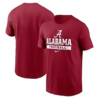 Men's Nike Crimson Alabama Crimson Tide Football T-Shirt
