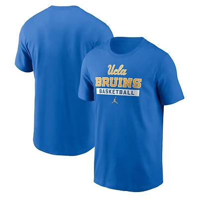 Men's Jordan Brand Blue UCLA Bruins Basketball T-Shirt
