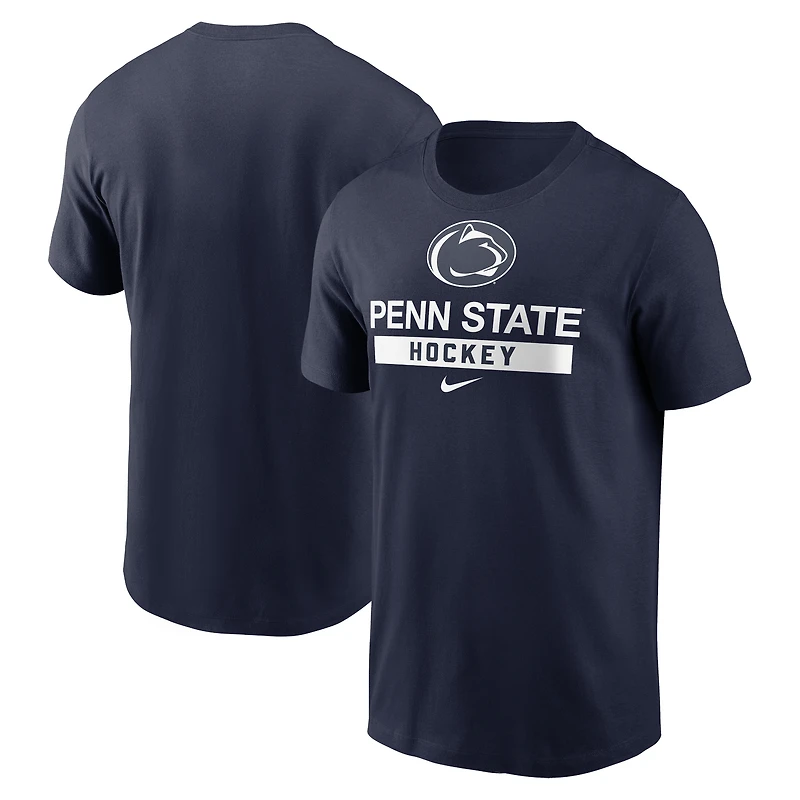 Men's Nike Navy Penn State Nittany Lions Hockey Sport Drop T-Shirt