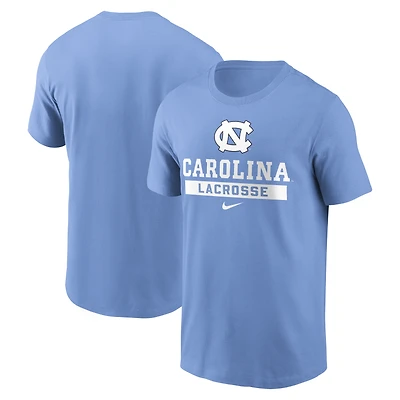 Men's Nike Carolina Blue North Carolina Tar Heels Lacrosse T-Shirt