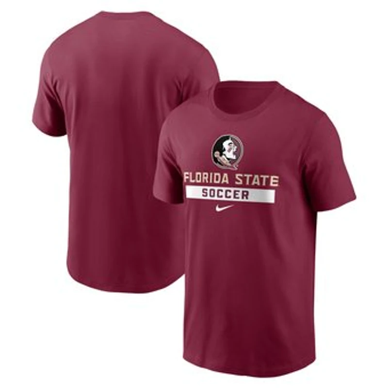 Men's Nike Garnet Florida State Seminoles Soccer Club T-Shirt