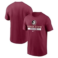 Men's Nike Garnet Florida State Seminoles Soccer Club T-Shirt