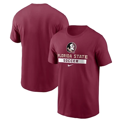Men's Nike Garnet Florida State Seminoles Soccer Club T-Shirt