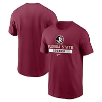 Men's Nike Garnet Florida State Seminoles Soccer Club T-Shirt