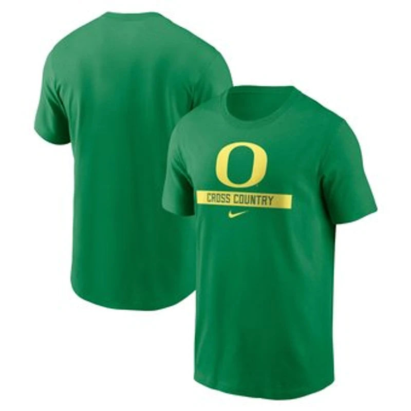 Men's Nike Green Oregon Ducks Cross Country T-Shirt