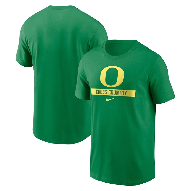 Men's Nike Green Oregon Ducks Cross Country T-Shirt