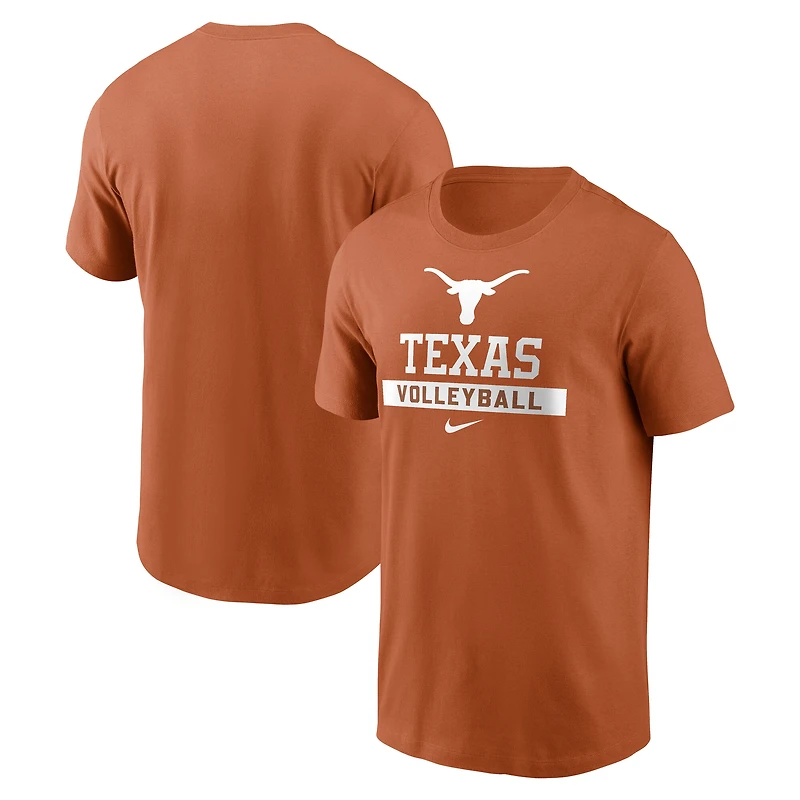 Men's Nike Texas Orange Texas Longhorns Volleyball T-Shirt