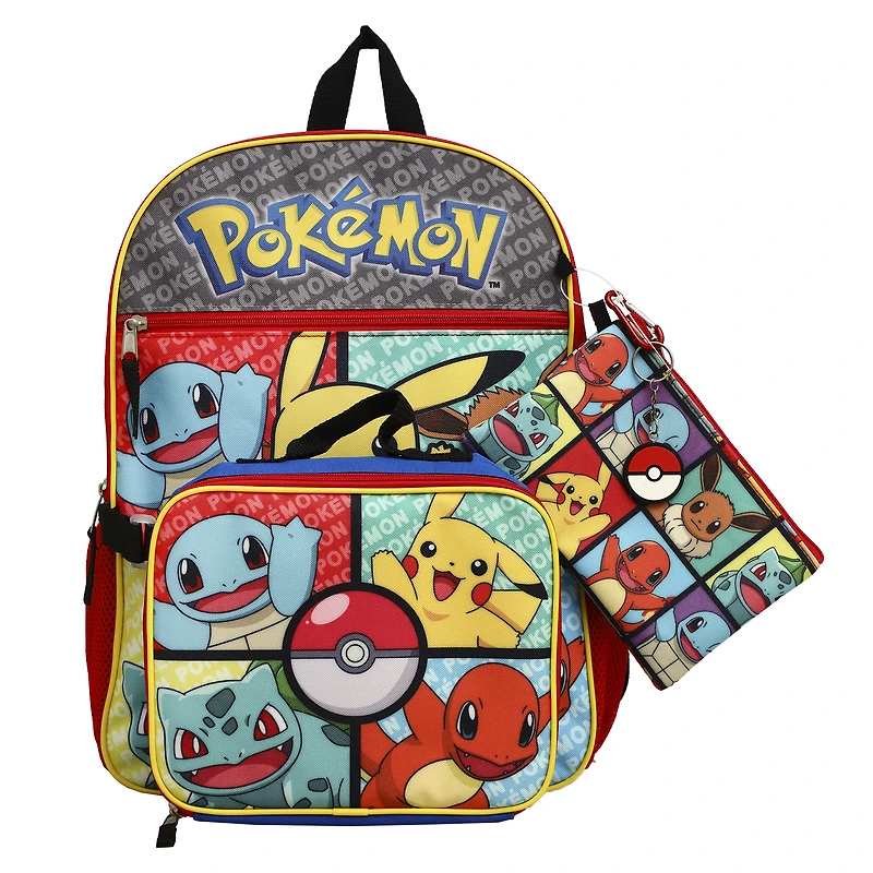 Pokemon  Four-Piece Backpack Set