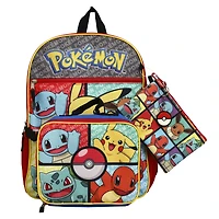 Pokemon  Four-Piece Backpack Set