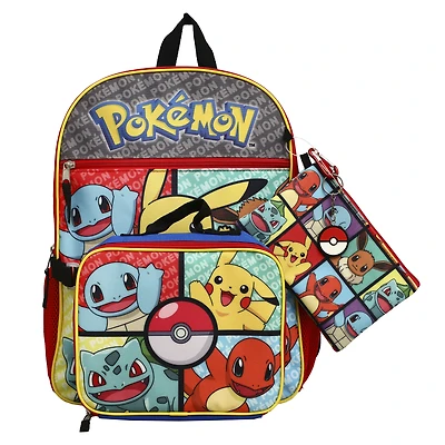 Pokemon  Four-Piece Backpack Set