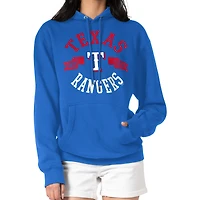 Women's G-III 4Her by Carl Banks Royal Texas Rangers City Graphic Pullover Hoodie