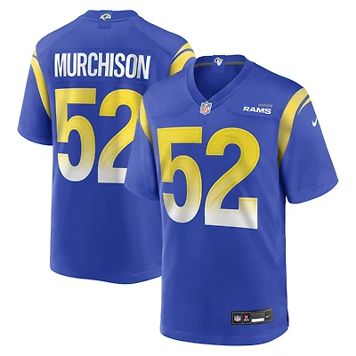 Men's Nike Larrell Murchison  Royal Los Angeles Rams Team Game Jersey