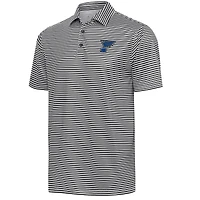 Men's Antigua  Black St. Louis Blues Skills Polo