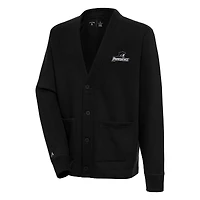 Men's Antigua  Black Providence Friars Victory Cardigan