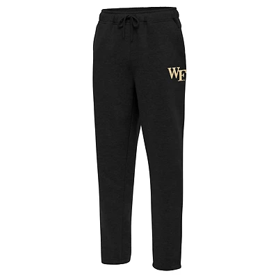 Men's Antigua  Black Wake Forest Demon Deacons Victory Sweatpants