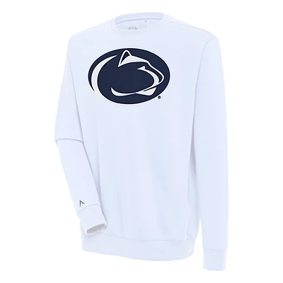 Men's Antigua  White Penn State Nittany Lions Victory Pullover Sweatshirt