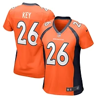 Women's Nike Devon Key  Orange Denver Broncos Team Game Jersey