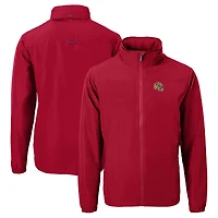 Men's Cutter & Buck  Scarlet San Francisco 49ers Helmet Charter Eco Recycled Full-Zip Jacket