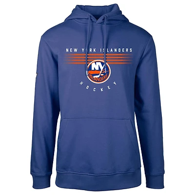 Men's Levelwear  Royal New York Islanders Podium Fleece Pullover Hoodie