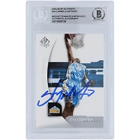 Carmelo Anthony Denver Nuggets Autographed 2005-06 Upper Deck SP Authentic #20 Beckett Fanatics Witnessed Authenticated Card