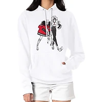 Women's G-III 4Her by Carl Banks  White Ottawa Senators Hockey Girls Fleece Pullover Hoodie