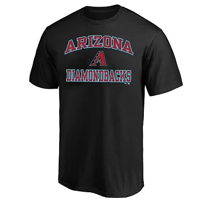 Men's Profile Black Arizona Diamondbacks Big & Tall Heart Soul T-Shirt