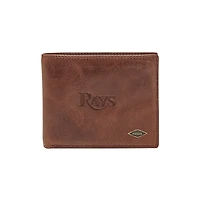 Fossil Brown Tampa Bay Rays Ryan RFID Flip ID Bifold