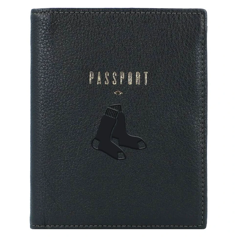 Fossil Boston Red Sox Travel RFID Passport Case