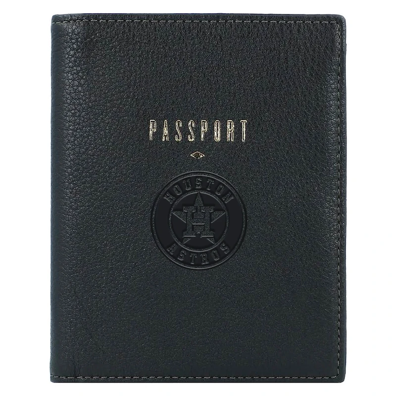 Fossil Houston Astros Travel RFID Passport Case