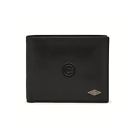Fossil Black Chicago Cubs Ryan RFID Passcase Wallet