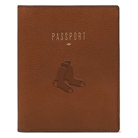 Fossil Brown Boston Red Sox Travel RFID Passport Case