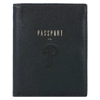 Fossil Black Philadelphia Phillies Travel RFID Passport Case
