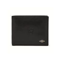 Fossil Black Milwaukee Brewers Ryan RFID Passcase Wallet