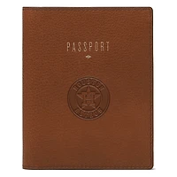 Fossil Brown Houston Astros Travel RFID Passport Case