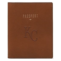 Fossil Brown Kansas City Royals Travel RFID Passport Case