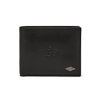 Fossil Black Athletics Ryan RFID Passcase Wallet