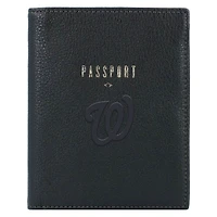 Fossil Black Washington Nationals Travel RFID Passport Case