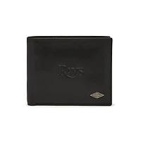 Fossil Black Tampa Bay Rays Ryan RFID Passcase Wallet